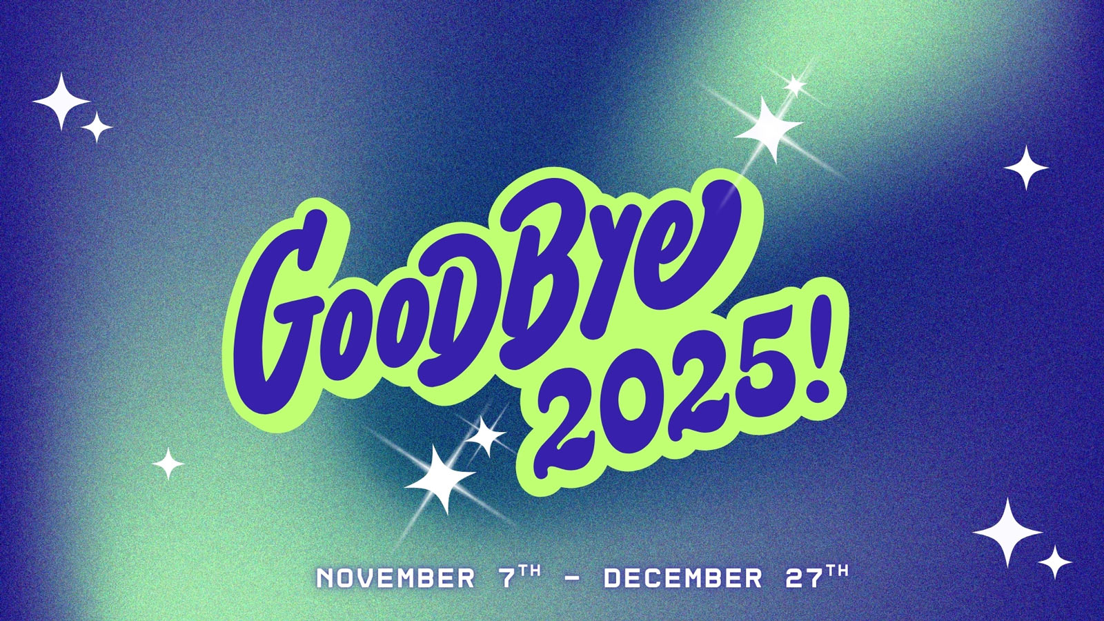 Goodbye 2025 Cover